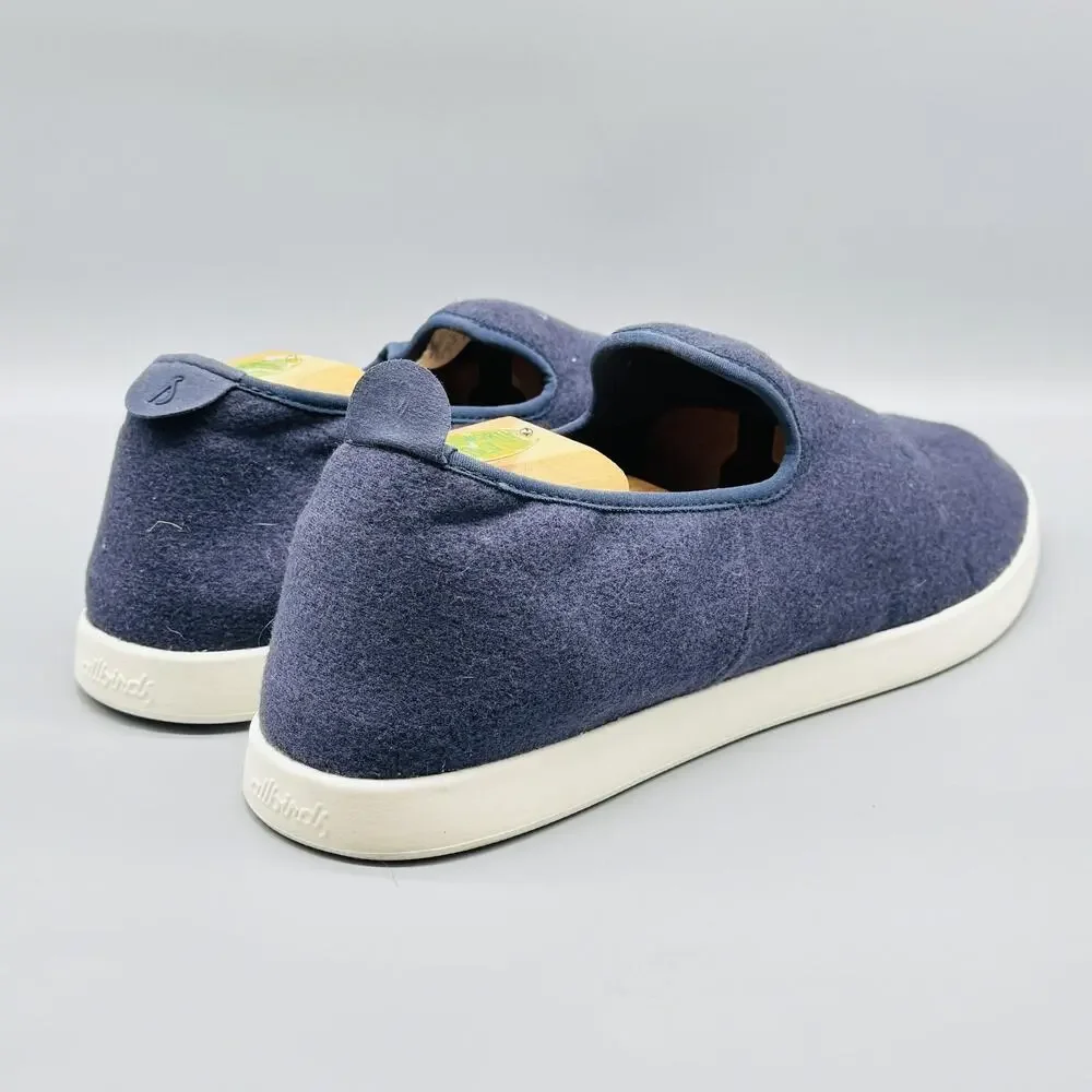 Allbirds Shoes Mens 13 Blue Merino Wool Loungers Slip On Casual Lightweight